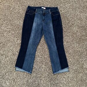 Cabi Cropped Jeans. Size 16.